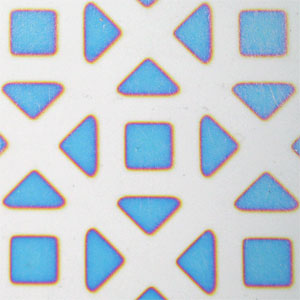 Dicro Slide - Tiles - Warm color shift - 3-1/4 x 8 in. sheet link