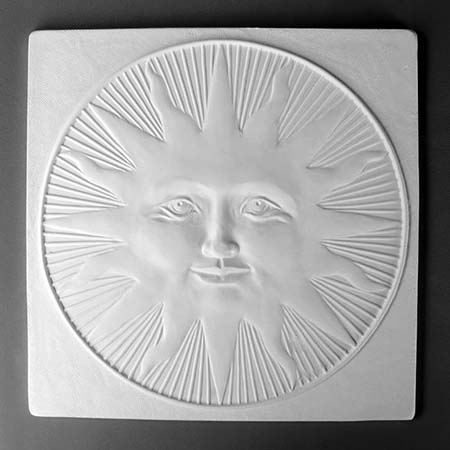 Sun Square Texture Mold - 10 in. link