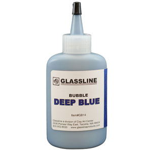 Deep Blue Glassline Bubble Paint (2 oz.) link