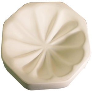 Fluted Slump Mold - 10.5 x 3.5 in. Tall link