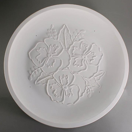 Round Pansy Platter - 13 in. link