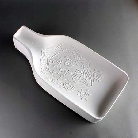 Sugar Skull Bottle Slump - 13 x 6 in. link