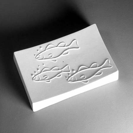 Fish Soap Dish Slump Mold - 6 x 4 in. link
