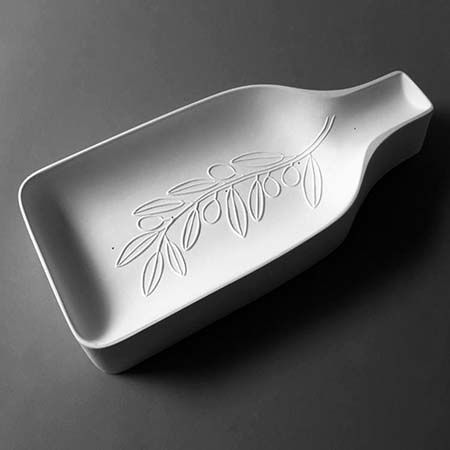 Olive Bottle Slump Mold - 13.5 x 6.5 in. link