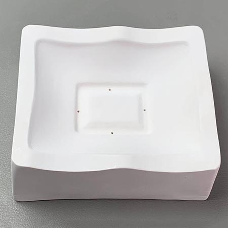 Small Footed Wave Slump Mold - 5 x 4 in. link