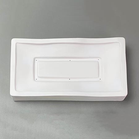 Large Footed Wave Slump Mold - 9 x 5 in. link