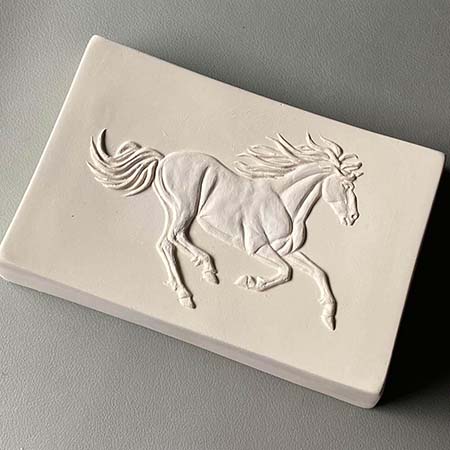 Horse Dish Mold - 5.5 x 3.5 in. link