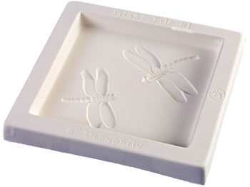 Dragonfly Tile Glass Casting Mold - 8 x 8 in. link