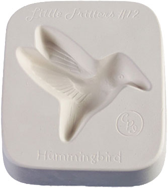 Humming Bird Glass Casting Mold - 5 x 4.75 in. link