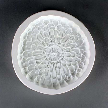 Zinnia Frit Cast Mold- 7.25 in. link