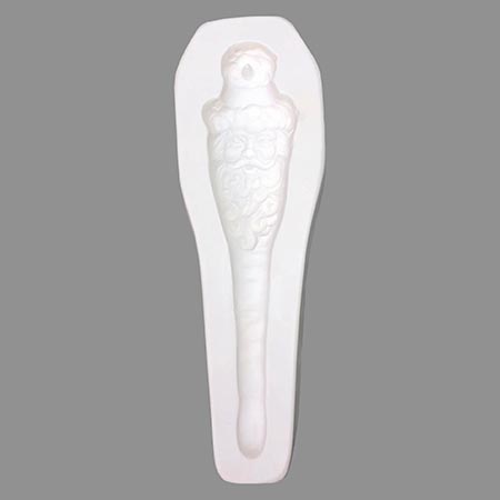 Icicle Santa Ornament Mold - 9 x 2.75 in. link