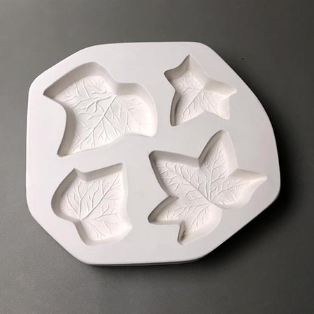 Ivy Leaves Frit Casting Mold - 8.25 x 7.5 in. link
