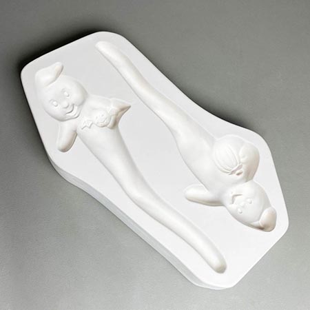 Ghost Stakes Frit Casting Mold - 11 x 6 in. link