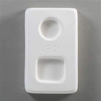Large Disk & Rectangle Glass Casting Mold - 5.25 x 3.25 in. link