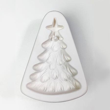 Textured Holey Christmas Tree Mold - 4.5 x 3 in. link