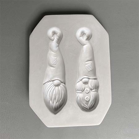 Two Gnome Ornaments Mold - 5.5 x 8 in. link
