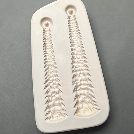 Thin Tree Ornaments Mold - 9 x 5 in. link
