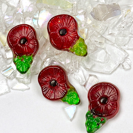 Poppy Pins Mold - 7.5 x 2.5 in. photo