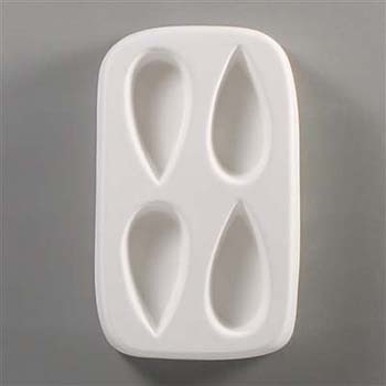 Large Tear Drop Ceramic Mold- 5.5 x 3.5 in. link