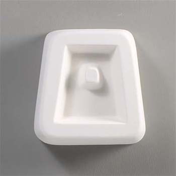 Holey Rhombus Pendant Mold- 3 x 3.125 in. link