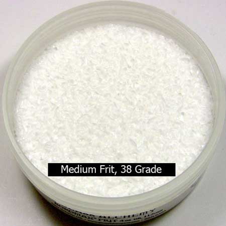 Medium Frit Sno White Boromax 4 oz. link