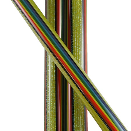 Roswell Rainbow x2 Emerald (sold by the pound, 1/4 lb. minimum) link