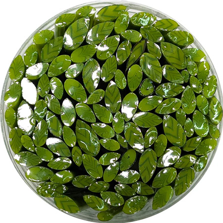 Spring Green Leaves Murrine Sticks - 90 COE link