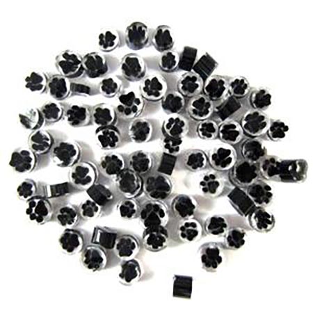 Paw Print Millefiori Slices - 90 COE link