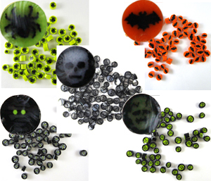 Halloween Millefiori Slices Assortment Pack - 96 COE link