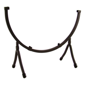 Wrought Iron Circle Display Stand holds 12 in. Circle link