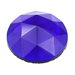 Dark Blue Jewel - Round (20 mm) link