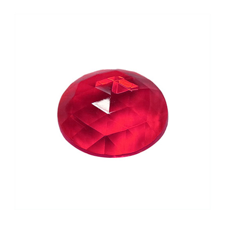 Light Red Jewel - Round (20mm) link