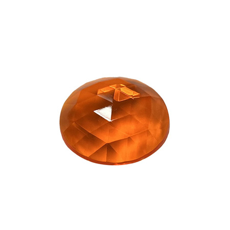 Orange Jewel - Round (20mm) link