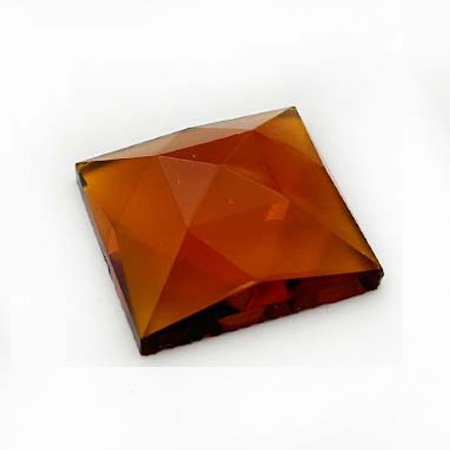 Amber Jewel - Square (30 mm) link