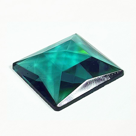 Blue Green Jewel - Square (30mm) link