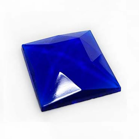 Dark Blue Jewel - Square (30 mm) link