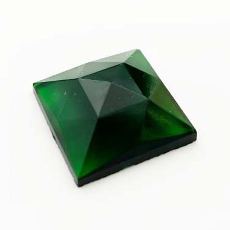 Green Jewel - Square (30 mm) link