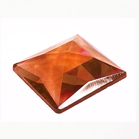 Orange Jewel - Square (30 mm) link