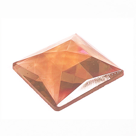 Peach Jewel - Square (30 mm) link