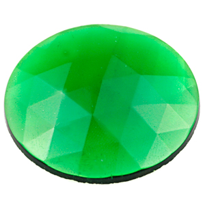 Green Jewel - Round (35 mm) link