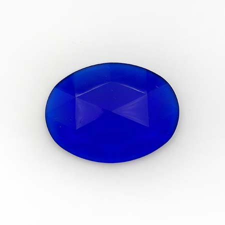 Dark Blue Jewel - Oval (40x30mm) link