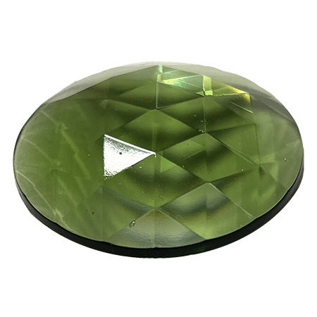 Moss Green Jewel - Round (50mm link