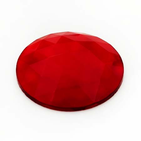 Red Jewel - Round (50mm) link