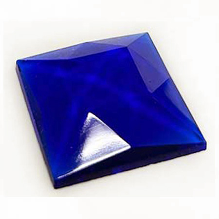 Dark Blue Jewel - Square (50 mm) link