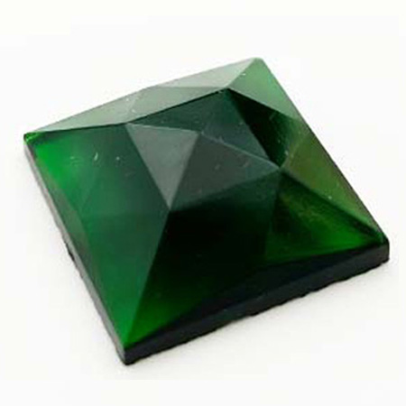 Green Jewel - Square (50 mm) link
