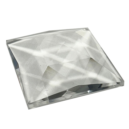 Clear Jewel - Square (50 mm) link