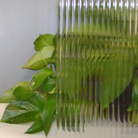1/2 in. Reed Clear Import Texture Large Sheet 72 x 84 in. link