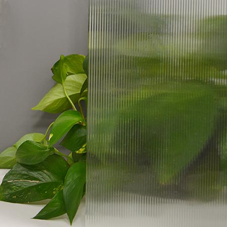 Narrow Reed 1/8 in. Clear Import Texture Vegla link