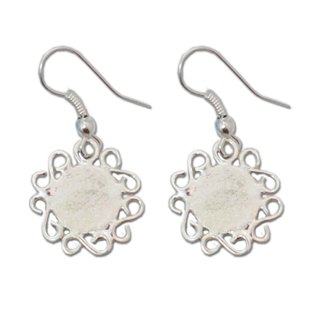 Earrings Wire Infinity 10mm link