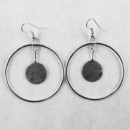 Circle Earrings/Pendant - 15 mm link
